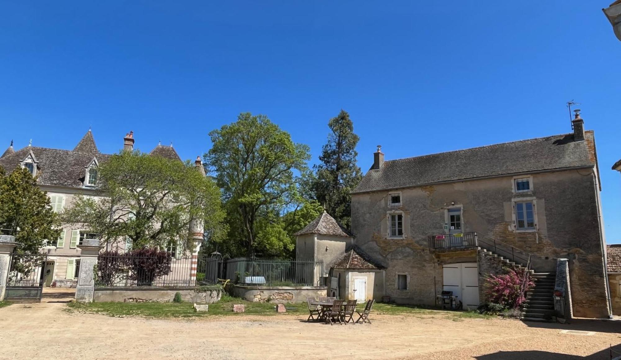 Chateau Du Mauny, Gites Et Chambres D'Hotes En Bourgogne Rosey Exterior photo